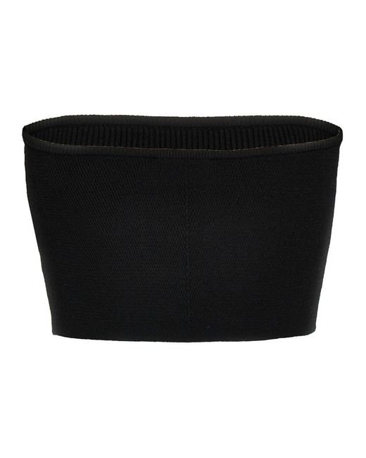 Sleeveless Tops DIESEL en coloris Black