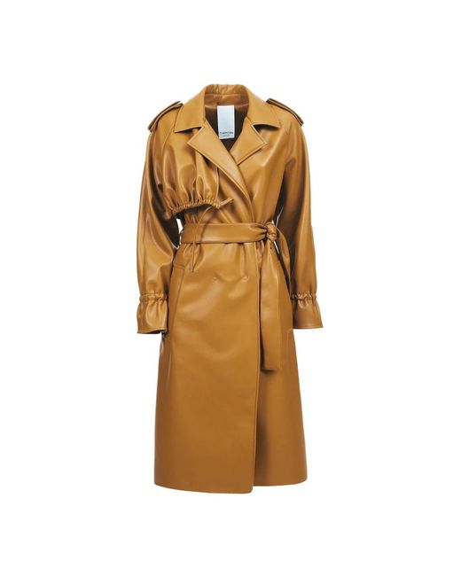 Coats > trench coats THEMOIRÈ en coloris Brown