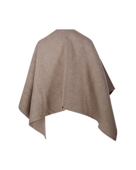 Max Mara Capes in het Brown