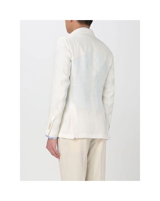 Blazers Lardini de hombre de color White