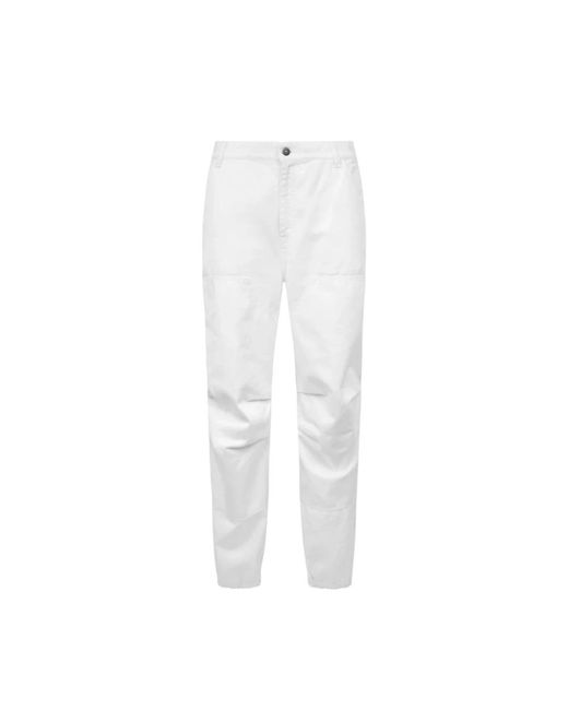 Dondup White Klassische denim-jeans für den alltag