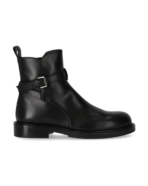 Guglielmo Rotta Black Ankle Boots
