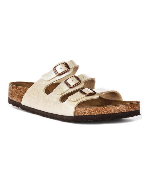 Birkenstock Metallic Sliders