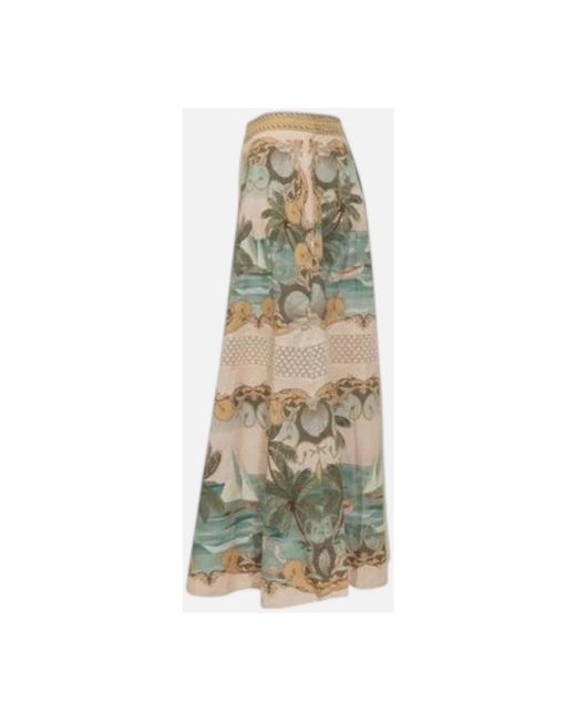 Farm Rio Natural Midi Skirts