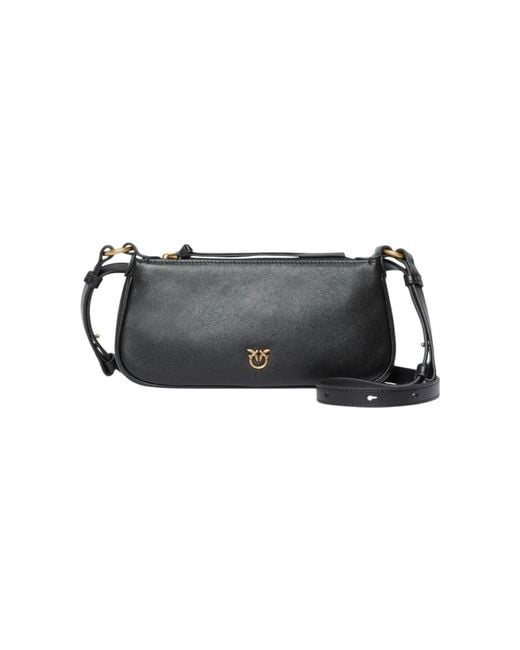 Pinko Black Cross Body Bags