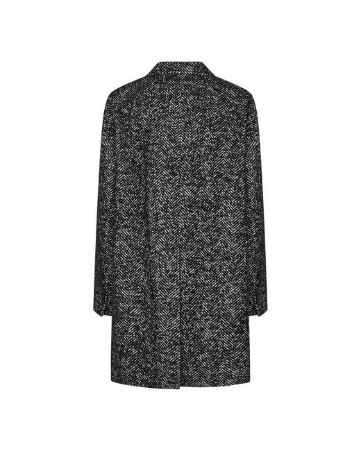 DSquared² Black Single-Breasted Coats