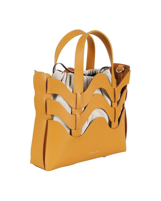Bags > tote bags Zanellato en coloris Metallic