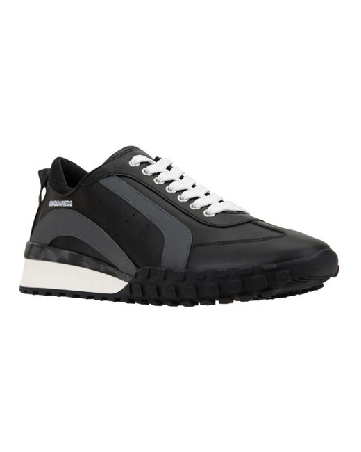 DSquared² Black Sneakers for men