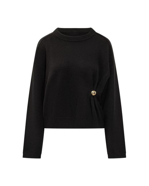 Loulou de Saison Black Round-Neck Knitwear
