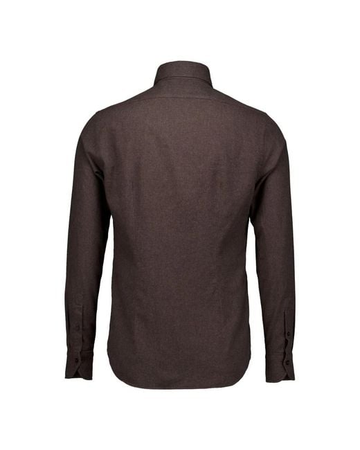 Casual Shirts Xacus de hombre de color Brown