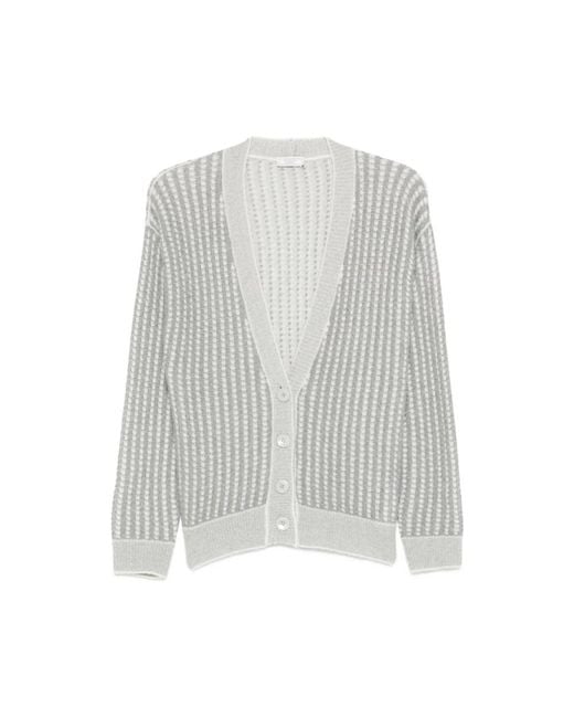 Peserico Gray Cardigans