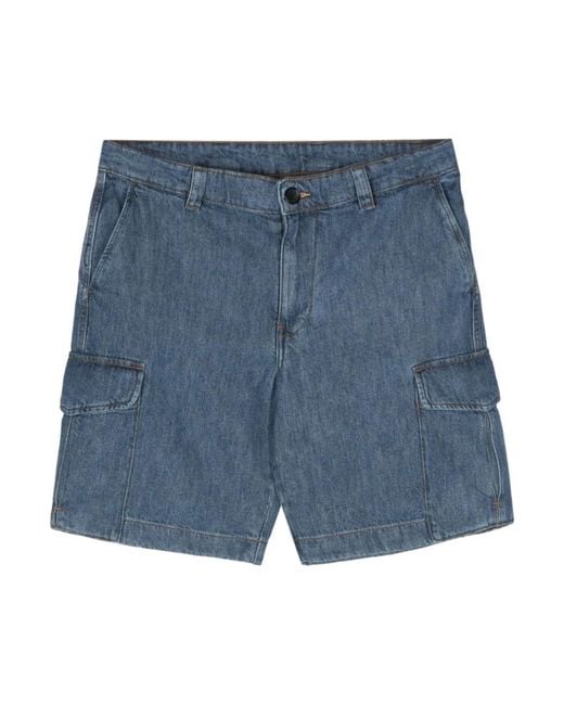 PS by Paul Smith Blue Denim Shorts for men