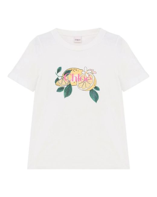 Chloé T-Shirts in het White