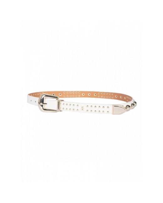 Nenette Metallic Belts