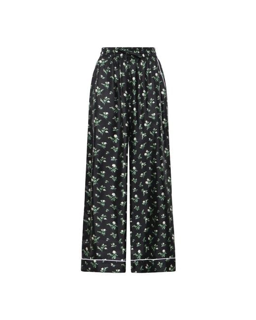 Dolce & Gabbana Gray Wide Trousers