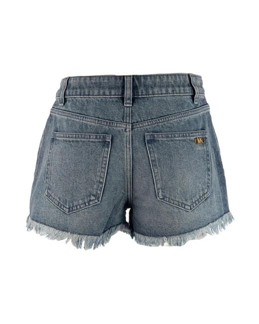 Michael Kors Blue Denim Shorts