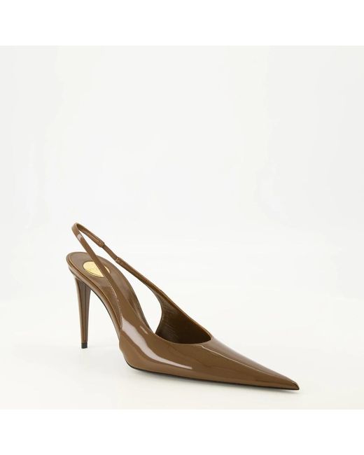 Saint Laurent Brown Pumps