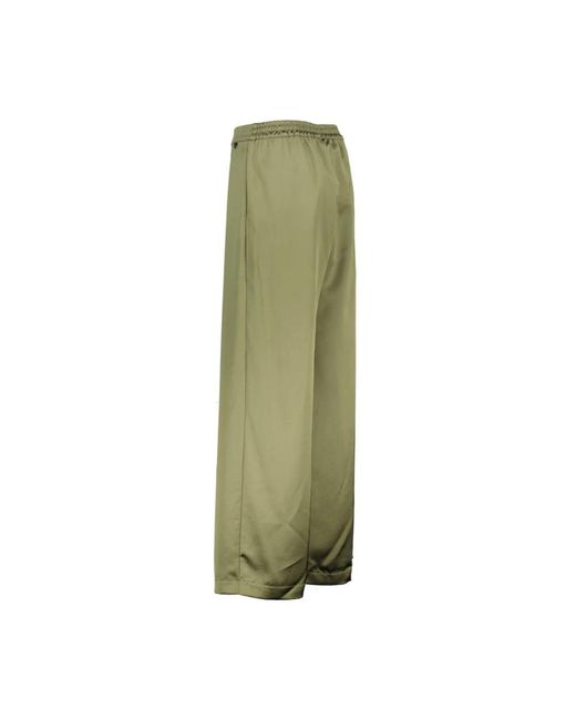 Wide Trousers Amélie & Amélie de color Green
