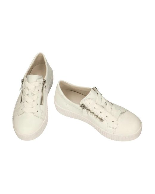 Gabor White Cervo Sneaker