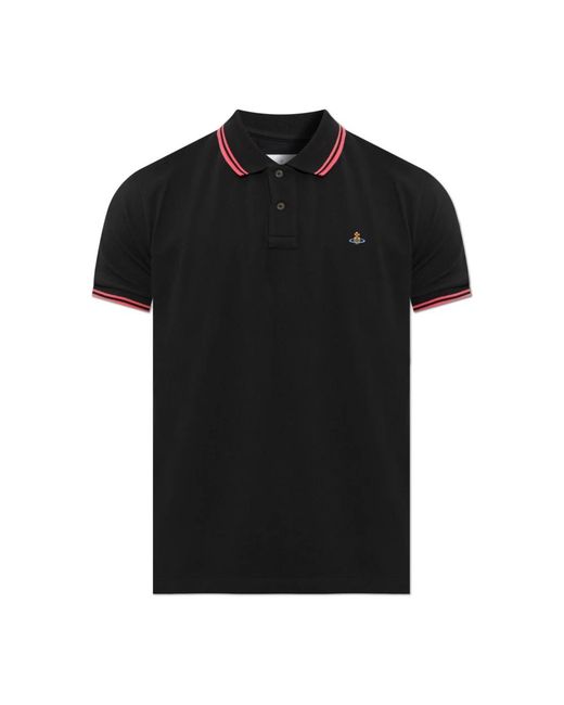 Vivienne Westwood Black Polo Shirts for men