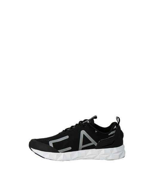 EA7 Black Sneakers for men