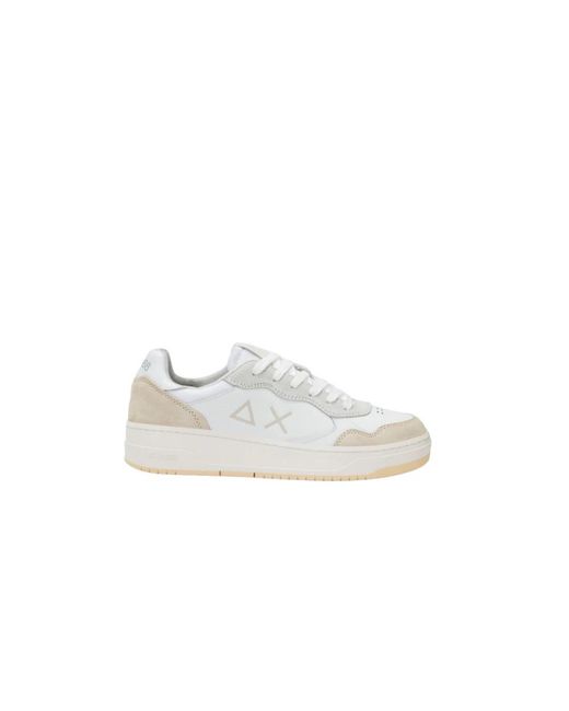 Sun 68 White Sneakers for men