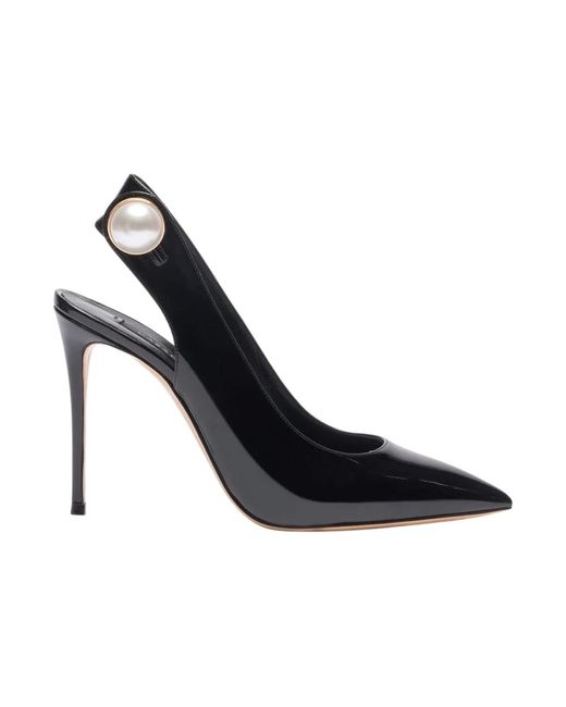 Casadei Blue Julia Große Rosa Slingbacks