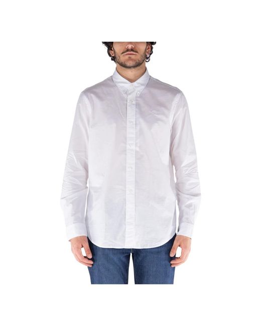 Timberland White Formal Shirts for men