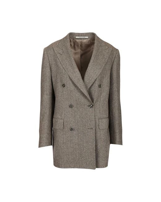 Tagliatore Brown Blazers