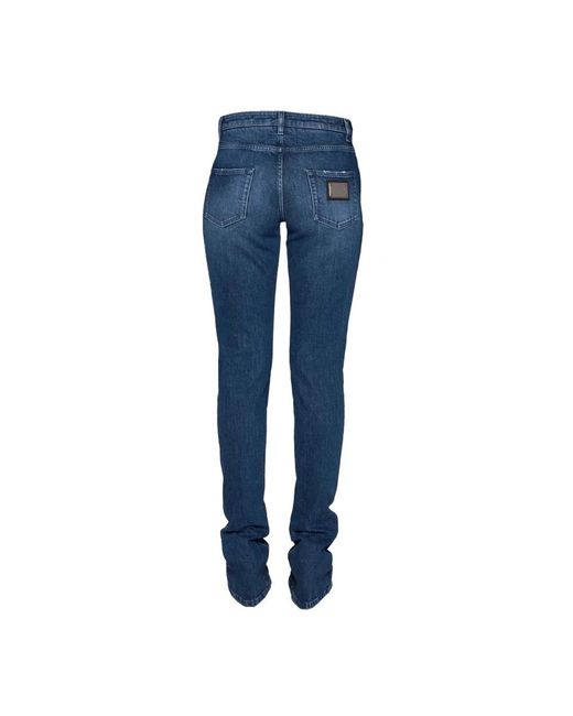 Dolce & Gabbana Blue Slim-Fit Jeans
