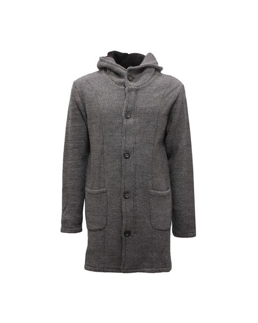 Imperial Gray Single-Breasted Coats for men