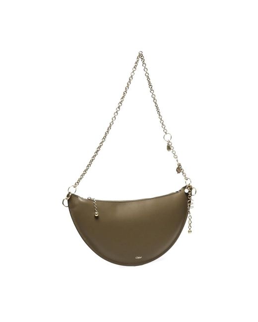 Chloé Shoulder Bags in het Metallic