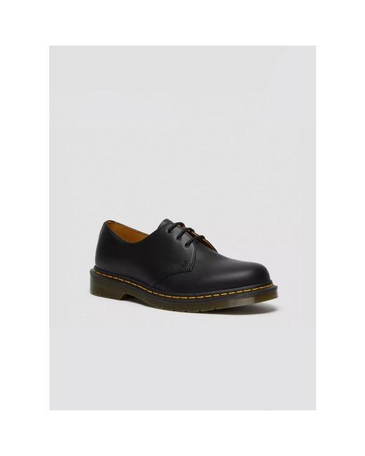 Dr. Martens Black Laced Shoes for men