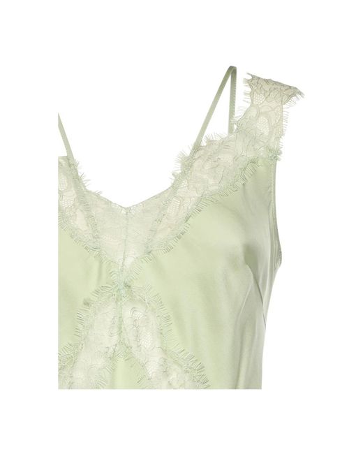 Sleeveless Tops Pinko de color Green