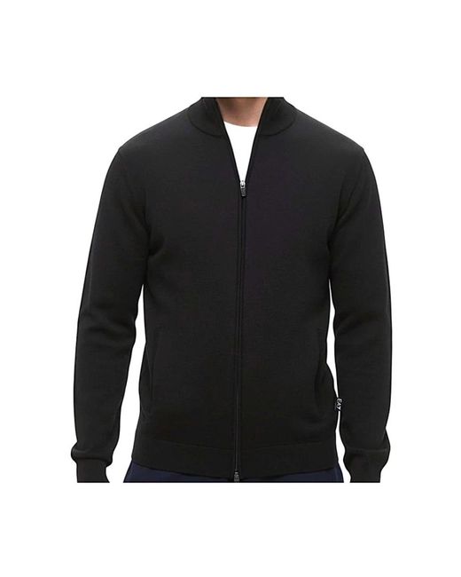 Cardigans EA7 pour homme en coloris Black