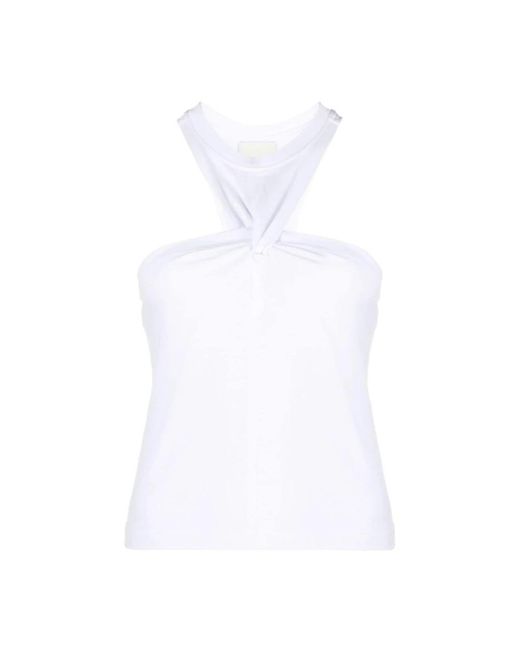 Isabel Marant White Sleeveless Tops