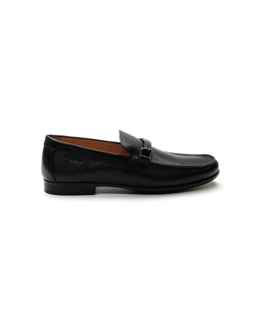 Stonefly Black Loafers for men