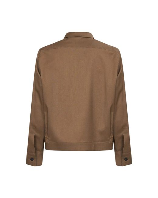 D4.0 Brown Light Jackets for men