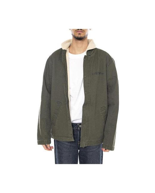 Light Jackets Caterpillar de hombre de color Green