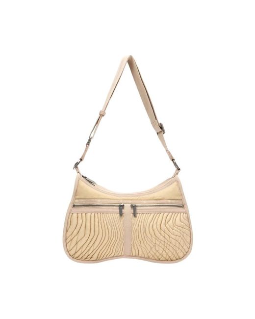 Roberto Cavalli Natural Cross Body Bags