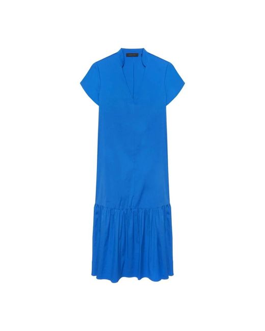 Dresses > day dresses > midi dresses Elena Miro en coloris Blue
