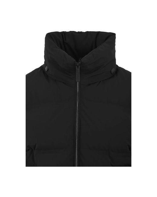 Down Jackets AFTER LABEL en coloris Black