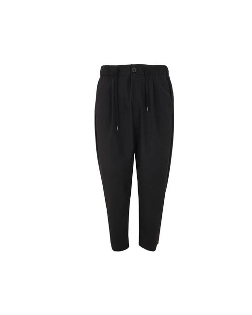 Cropped Trousers Herno de hombre de color Black