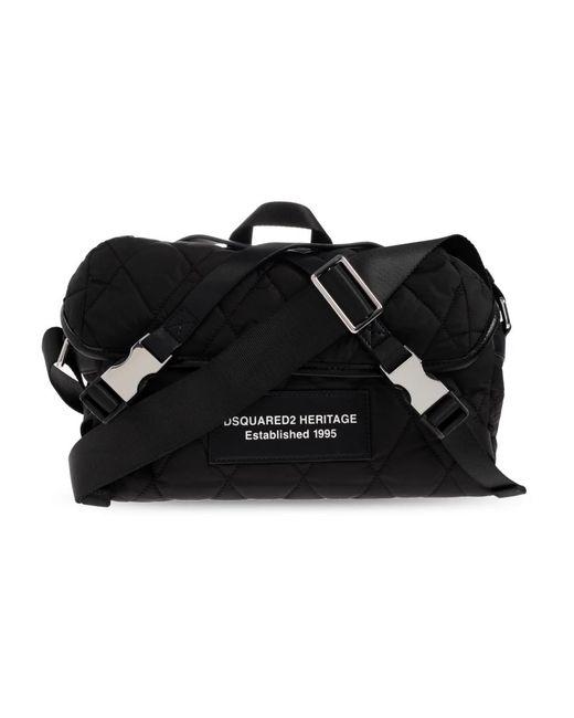 DSquared² Black Shoulder Bags for men