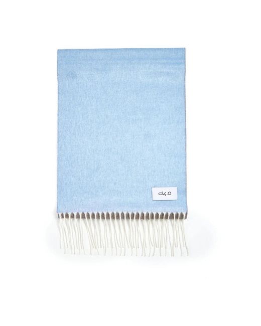 D4.0 Blue Winter Scarves for men