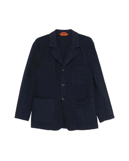 Barena Blue Blazers for men