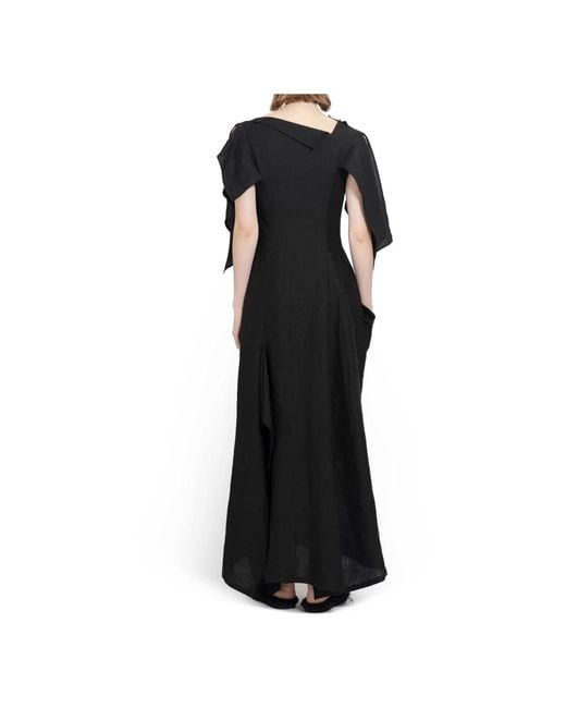 Dresses > day dresses > maxi dresses Yohji Yamamoto en coloris Black