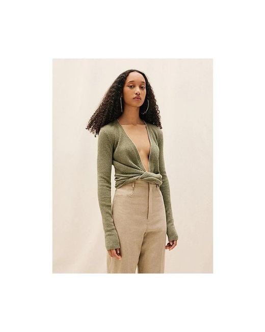Jacquemus Green Blouses