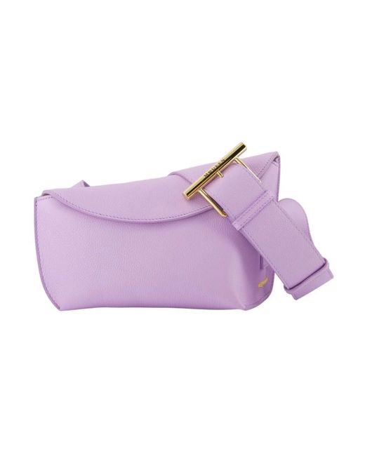 McQueen Purple T-bar Sling Crossbody