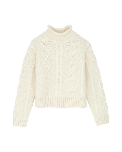 Skall Studio White Turtlenecks